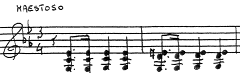 Es.4 - Maestoso - solo musica